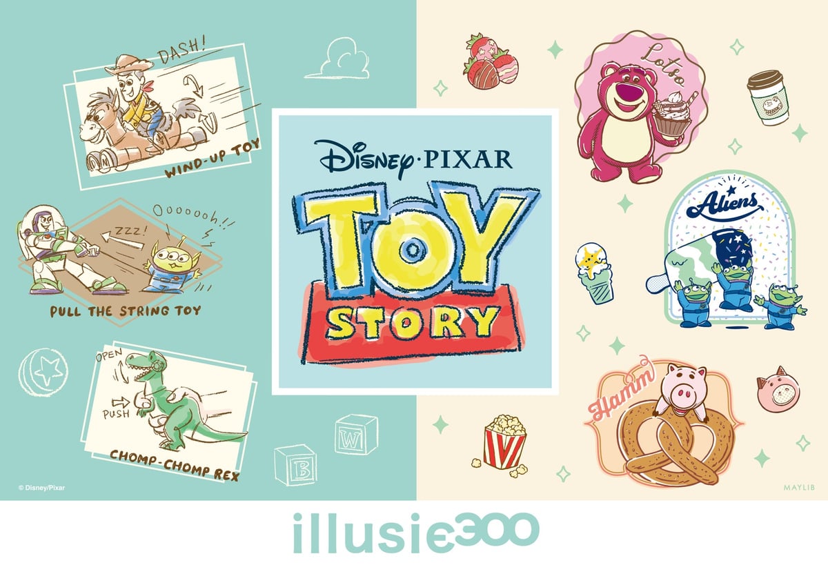 illusie300から『トイ・ストーリー』新作お出かけ雑貨が全国発売 7月21日〜