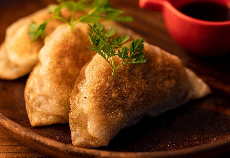 <GYOZA SHACK TOKYO(ギョウザ シャック トーキョー)>極あら挽きSHACK GYOZA(4個) 756円