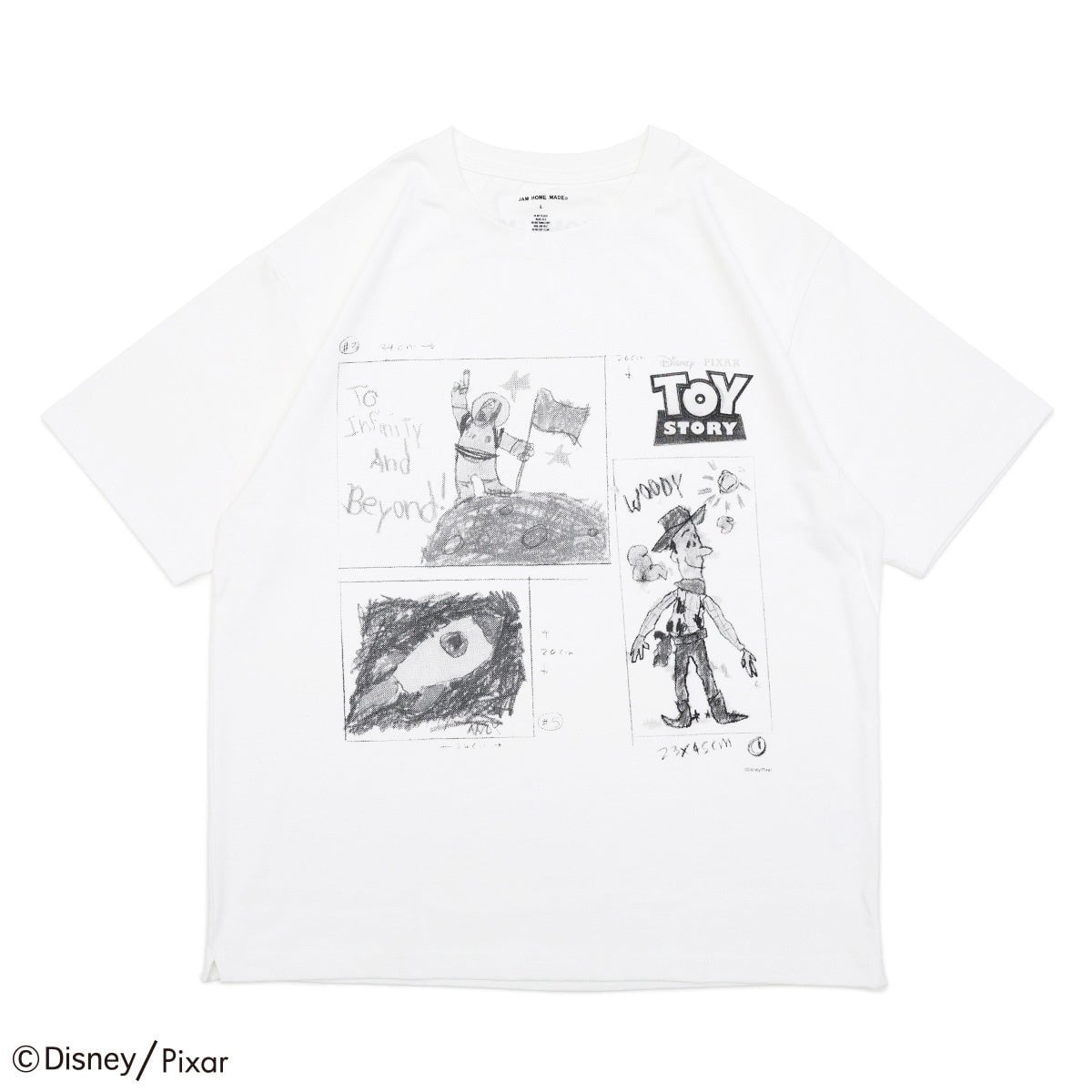 JAM HOME MADEから『トイ・ストーリー』30周年記念アンディイラストTシャツが登場!2026年7月10日販売開始 7月10日〜