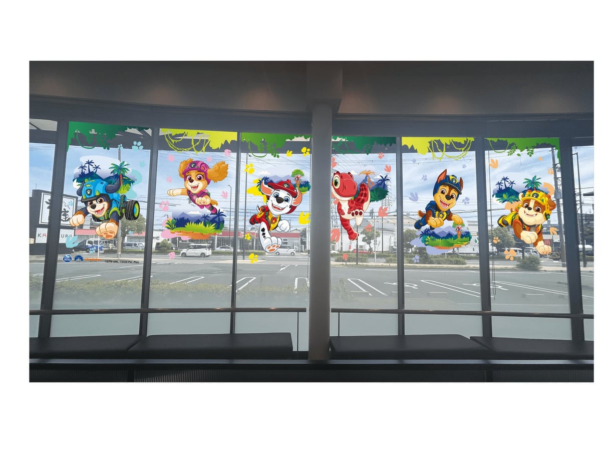 どうとんぼり神座×パウ・パトロール新作映画コラボ開催 7月1日〜