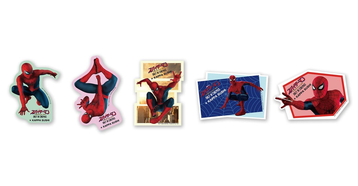 かっぱ寿司全店で映画『スパイダーマン：ブランド・ニュー・デイ』コラボオリジナルステッカー無料配布キャンペーン