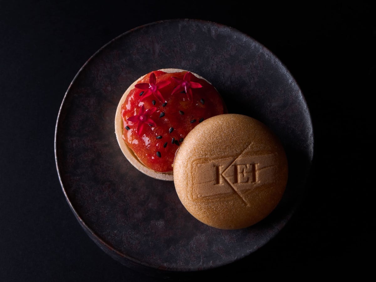 虎ノ門KEI Collection PARISで13,000円のシャンパンフリーフローと小林圭シェフの最中料理を堪能