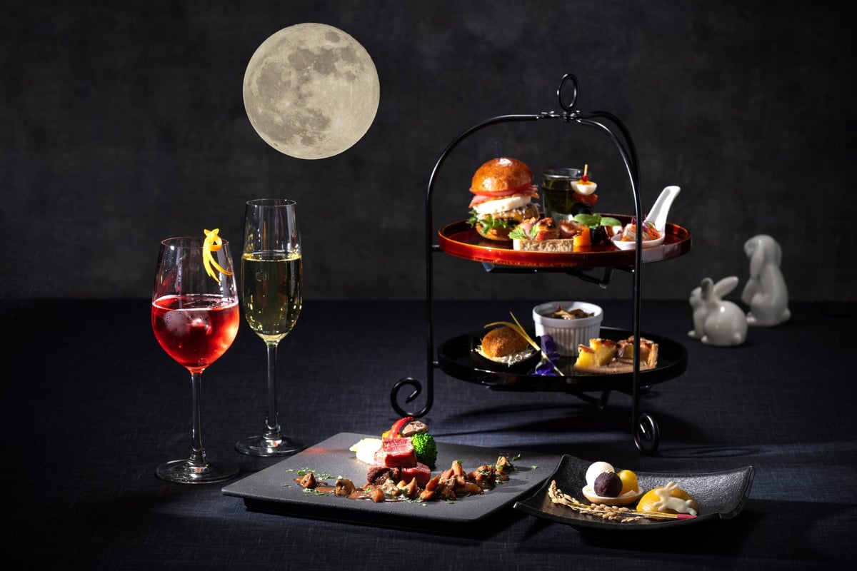 京都東急ホテルの秋限定ルーフトップハイティー「Moonlight Aperi-Tea」開催｜名月と秋の味覚を満喫