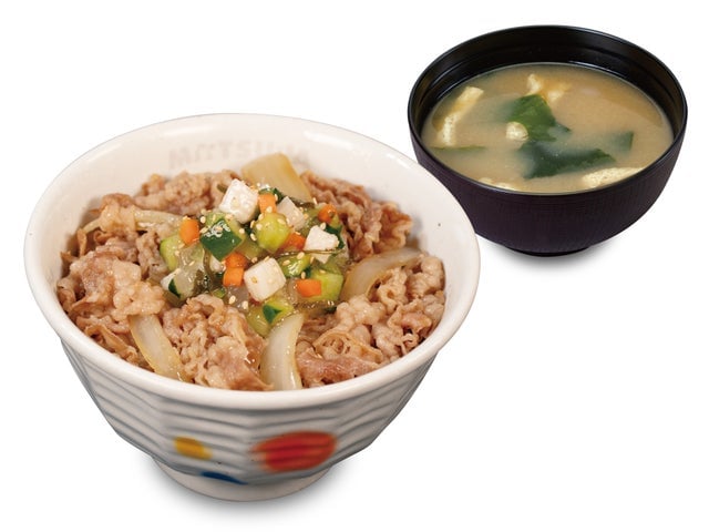 松屋に信州伝統の味「やたら」が初登場!やたら牛めし発売 7月7日〜