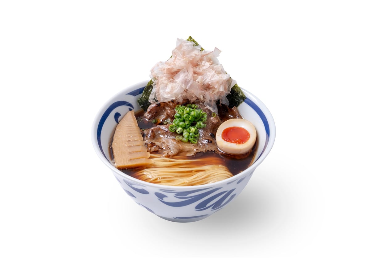 炙り和牛そば(黒醤油)