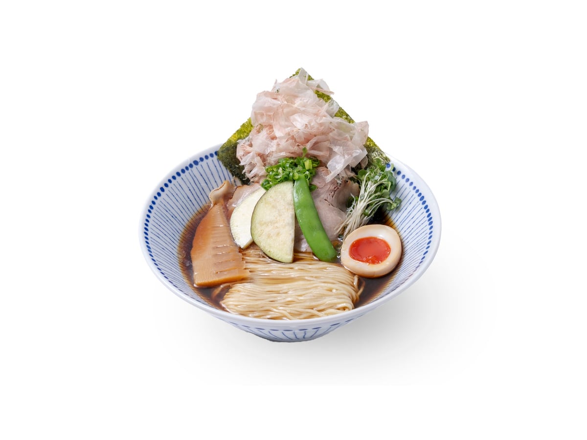 冷やし 出汁そば(黒醤油)