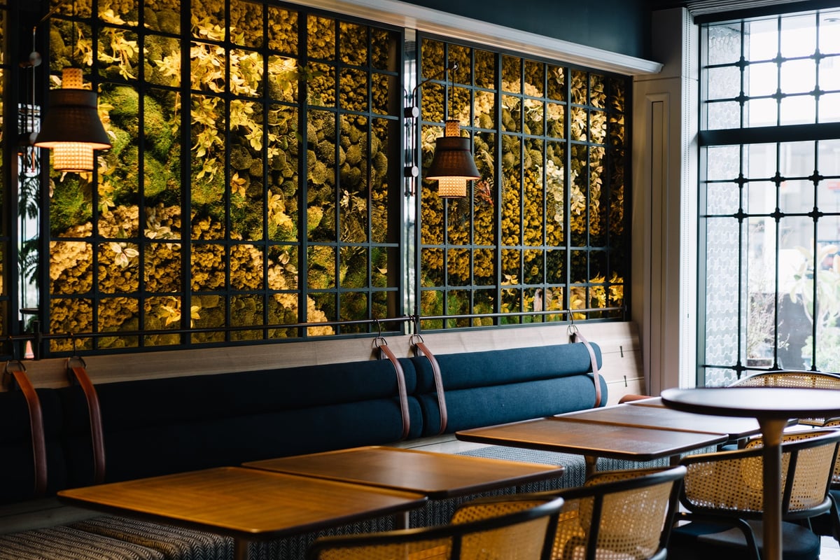 TRATTORIA M K KYOTO店内