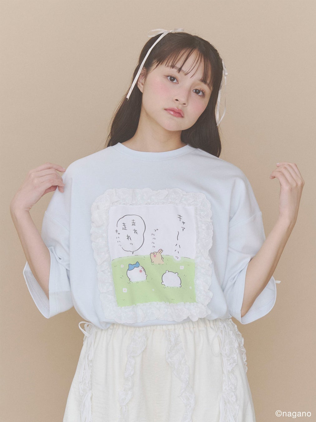 merry jennyが人気キャラクター「ちいかわ」と初コラボ！かわいいリボントート＆フリルTシャツが7月15日から先行販売開始