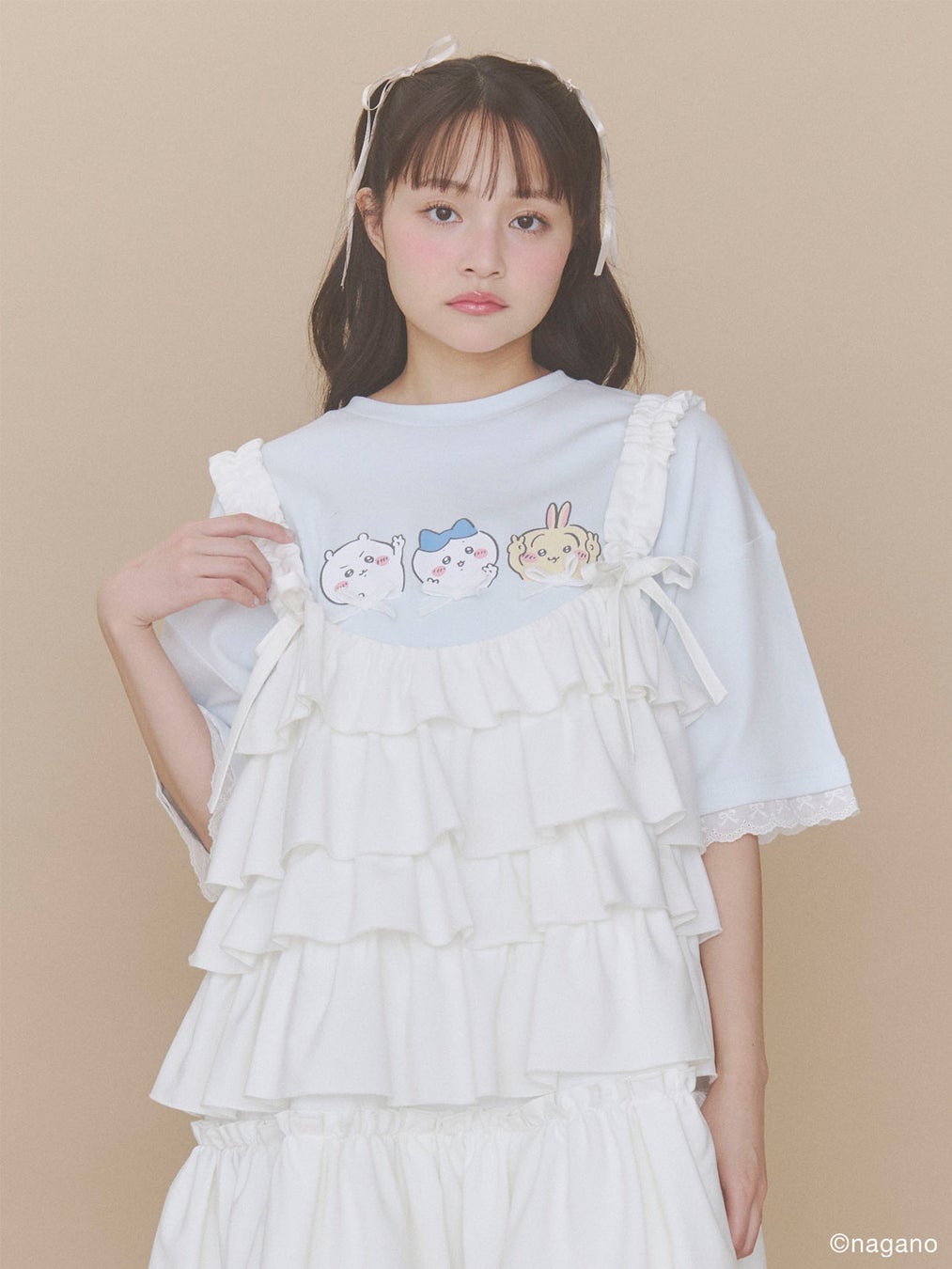 merry jennyが人気キャラクター「ちいかわ」と初コラボ！かわいいリボントート＆フリルTシャツが7月15日から先行販売開始