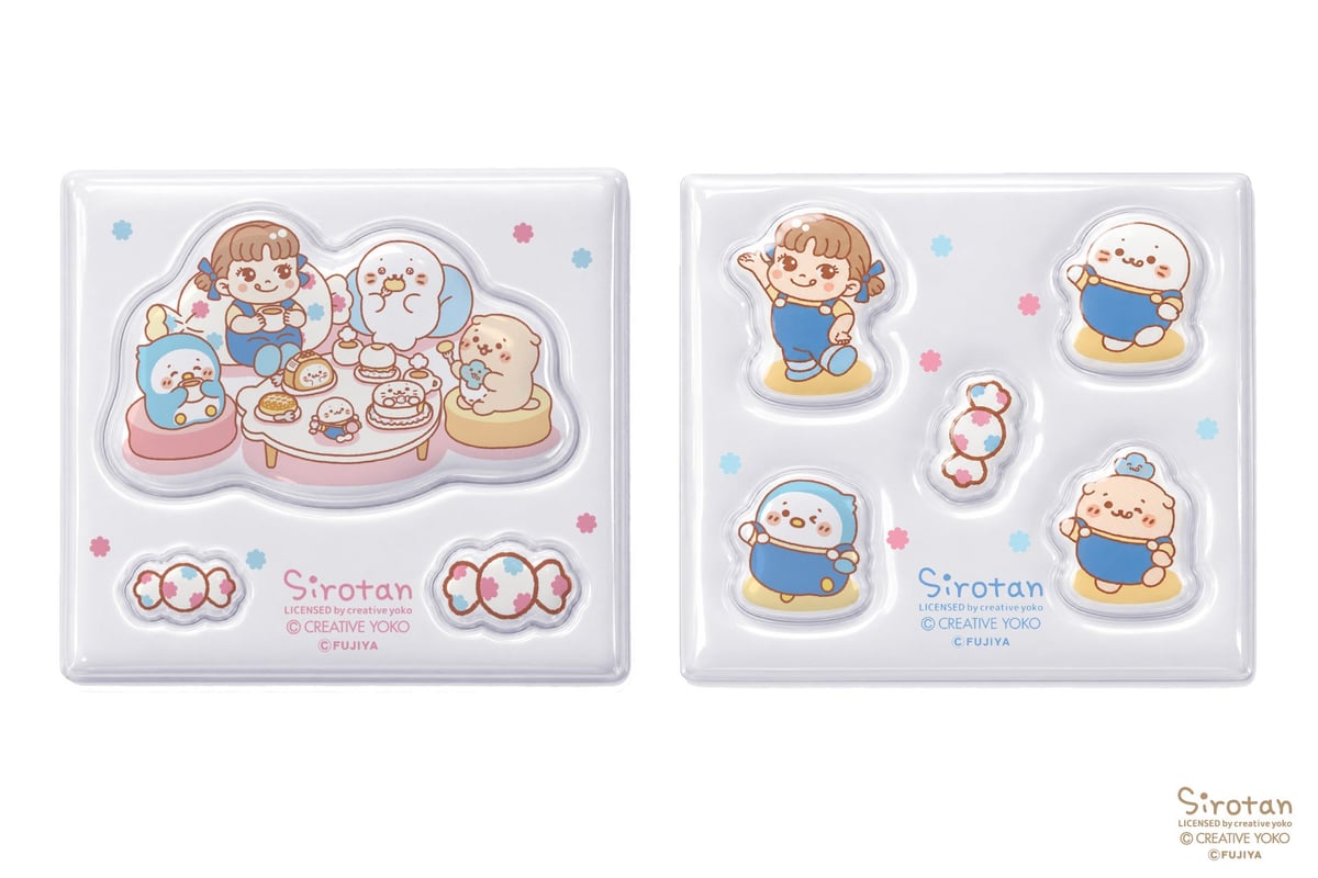 数量限定「ミルキー×しろたん」コラボグッズが東京駅一番街で先行発売!