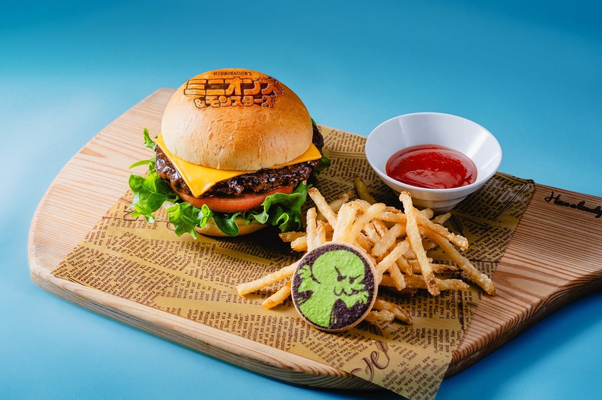 ミニオンズ&モンスターズ ハンバーガー
