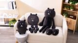 ナガノキャラクターズ「ふわもち！ブラックだらけ ぬいぐるみくじ」が7月17日から発売開始 7月17日〜