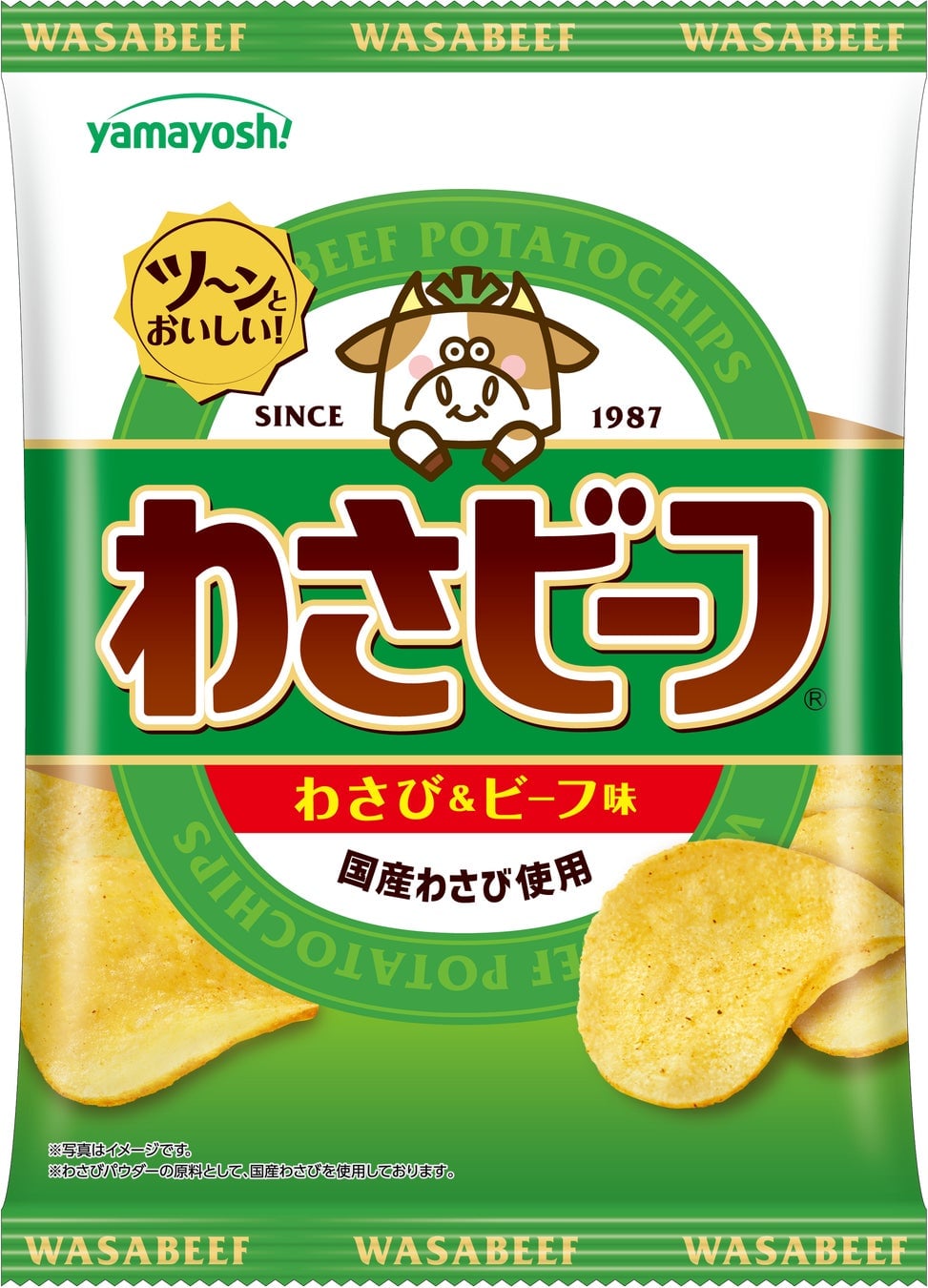 夏限定の新刺激わさビーフ!清涼感のあるシャープな“つんピリ感”ポテトチップス『夏限定!塩わさビーフ』が新登場 7月13日〜