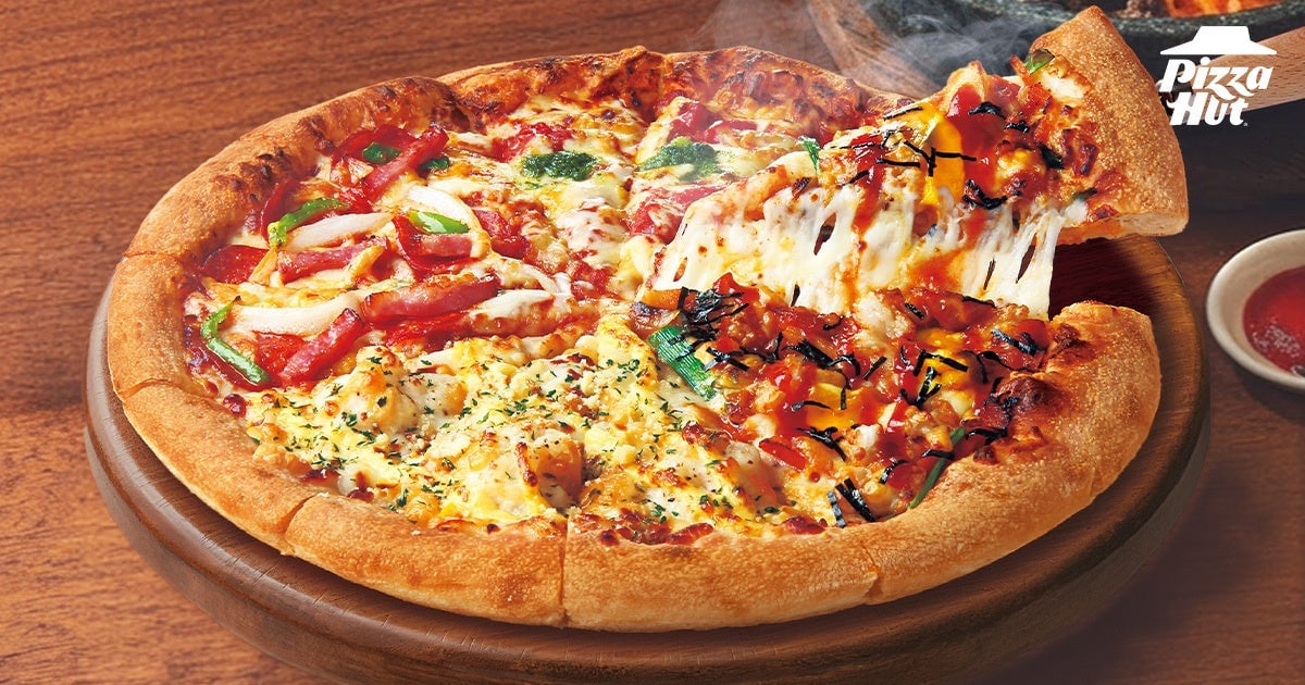 日本初!ピザハットに夏季限定「えびとチーズの 石焼風ビビンバ4」登場