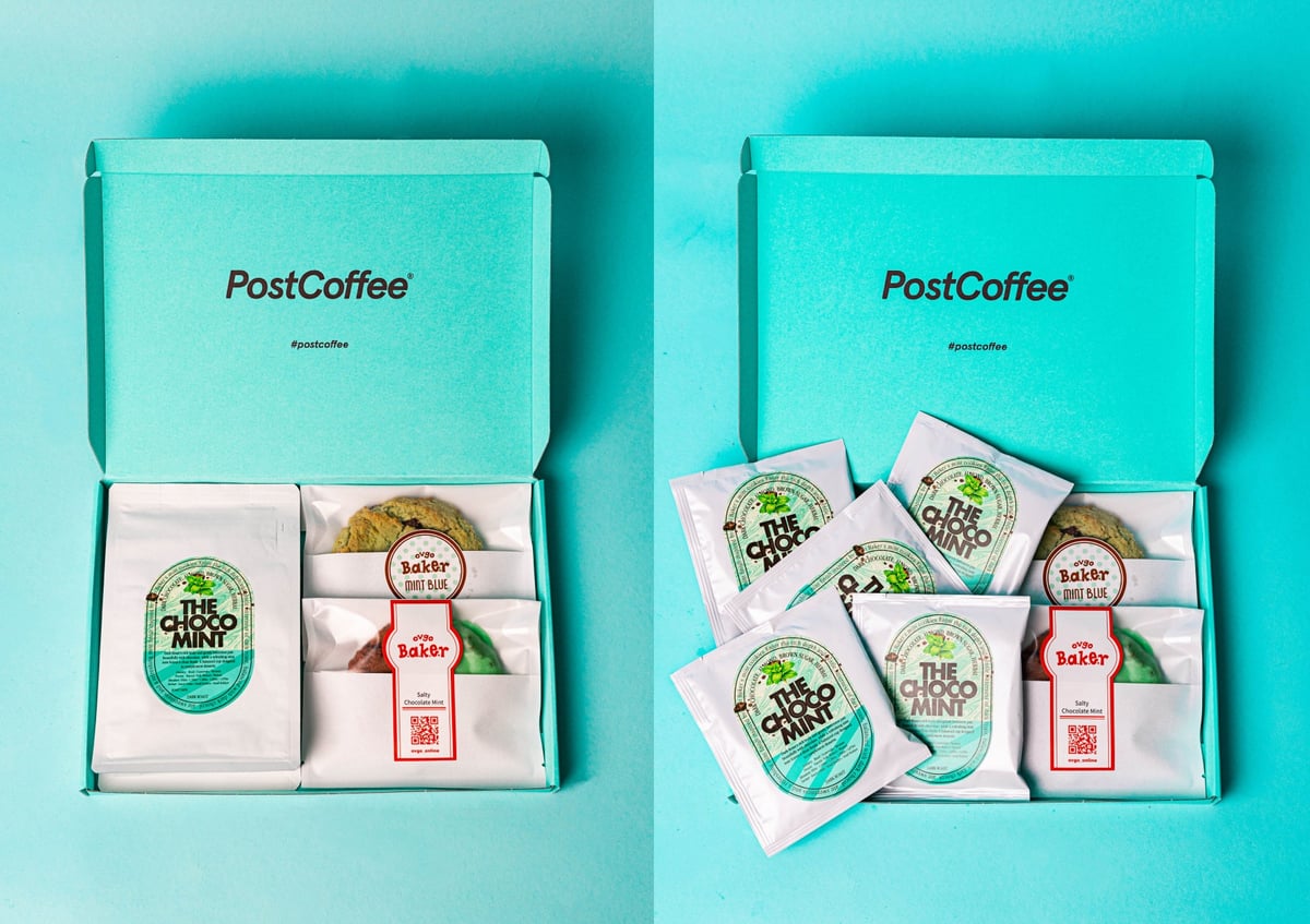 PostCoffeeとovgo Bakerが夏限定チョコミントコラボ開始 7月7日〜