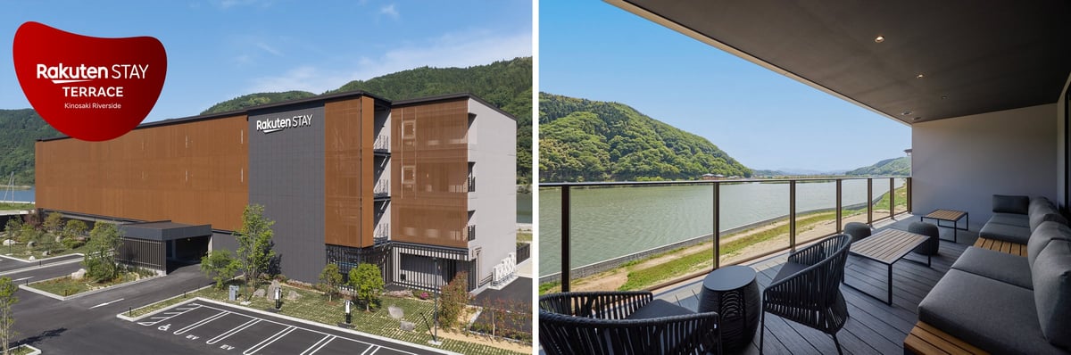 楽天ステイが兵庫・豊岡市に「Rakuten STAY TERRACE 城崎リバーサイド」グランドオープン
