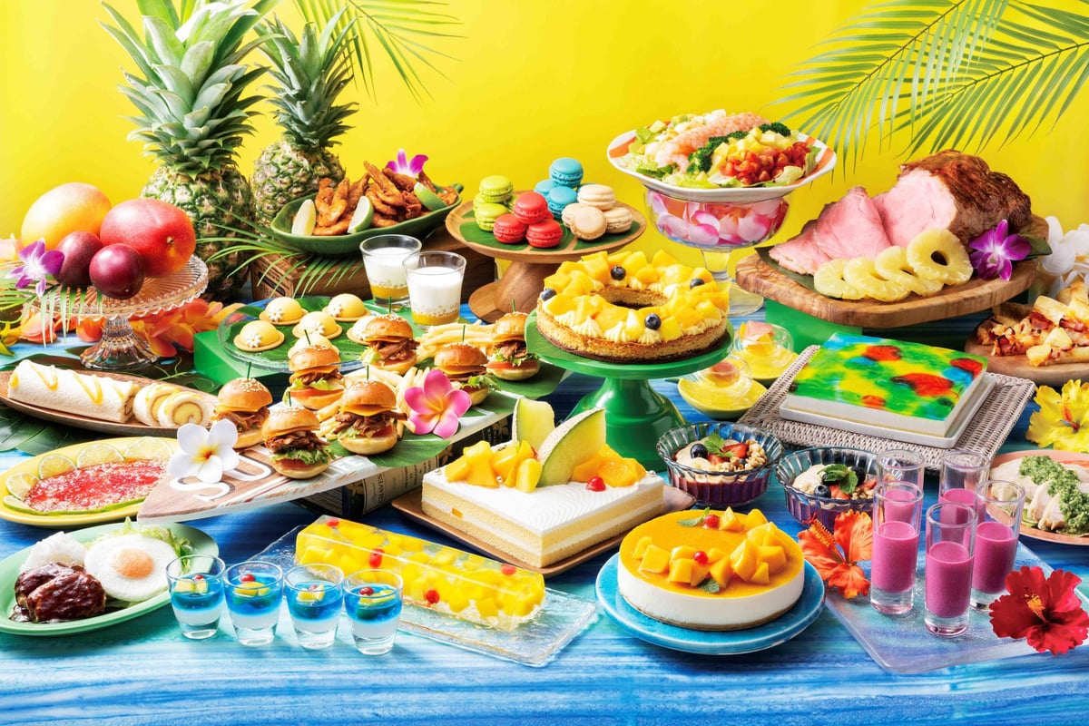 アロハスイーツ&ランチビュッフェ ※7月15日(水)~9月27日(日)の内容です