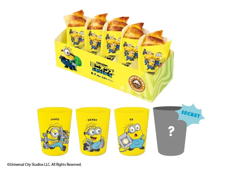 全国のサンマルクカフェでミニオンズ&モンスターズとコラボ!限定メニュー&グッズが7月3日から
