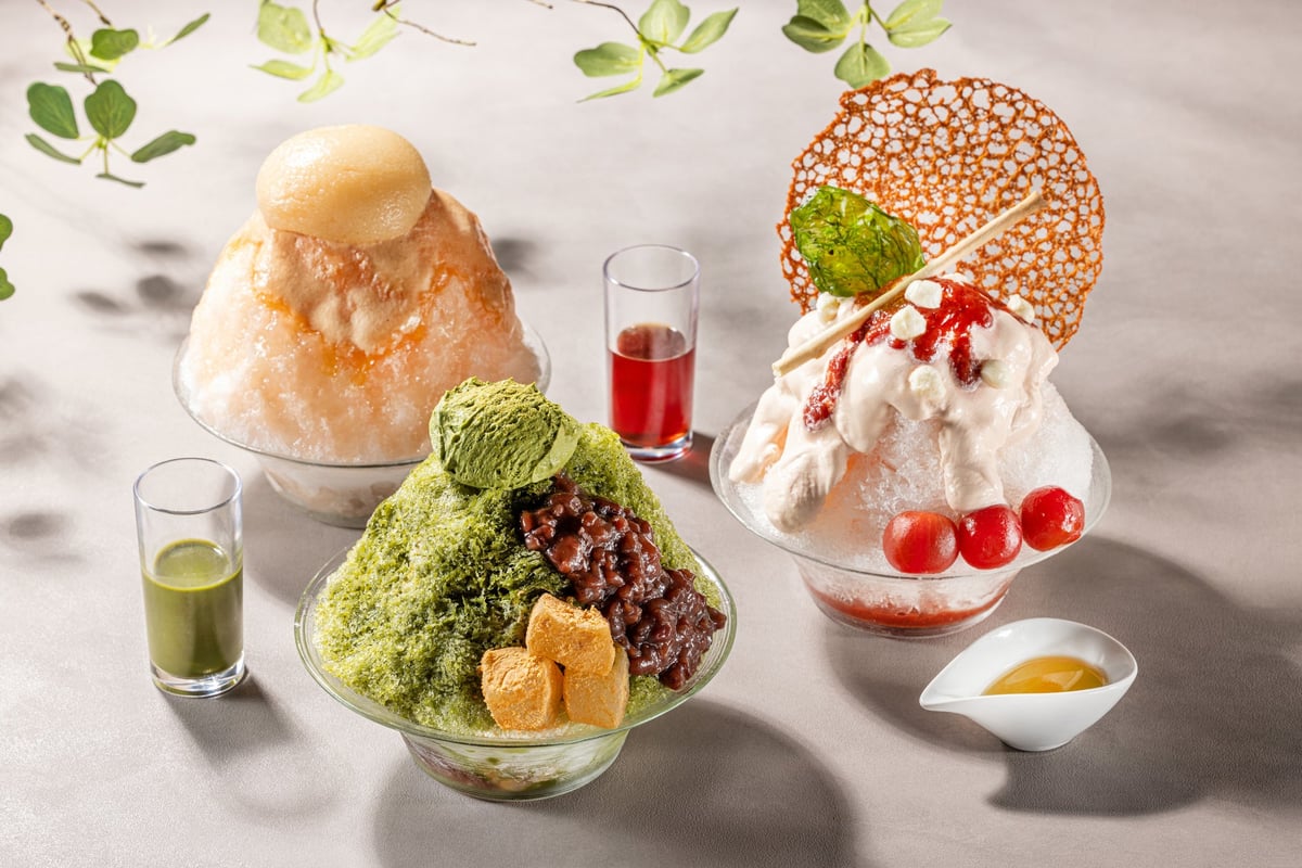 新宿プリンスホテルで夏の創作かき氷3種が登場 信州深層天然水使用のふわふわ食感