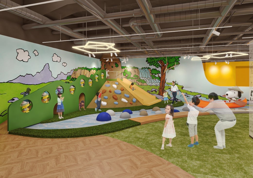 日本初登場！スヌーピーの屋内遊び場「SNOOPY Playful PARK」がイオンモール津田沼Southにオープン