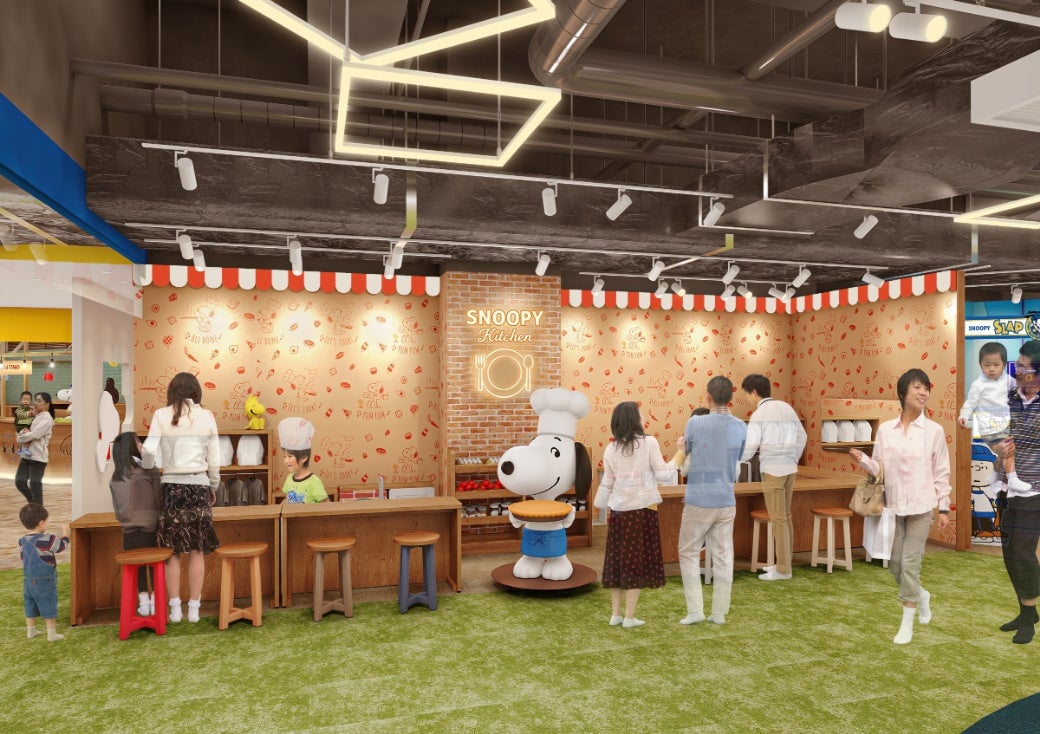 日本初登場！スヌーピーの屋内遊び場「SNOOPY Playful PARK」がイオンモール津田沼Southにオープン