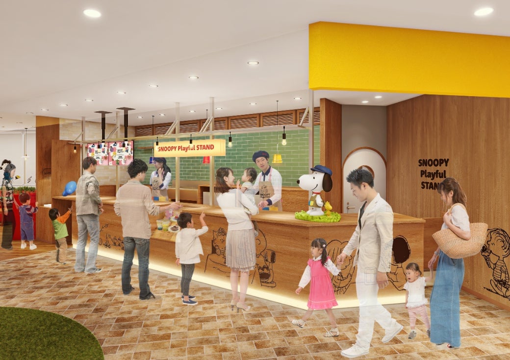 日本初登場！スヌーピーの屋内遊び場「SNOOPY Playful PARK」がイオンモール津田沼Southにオープン