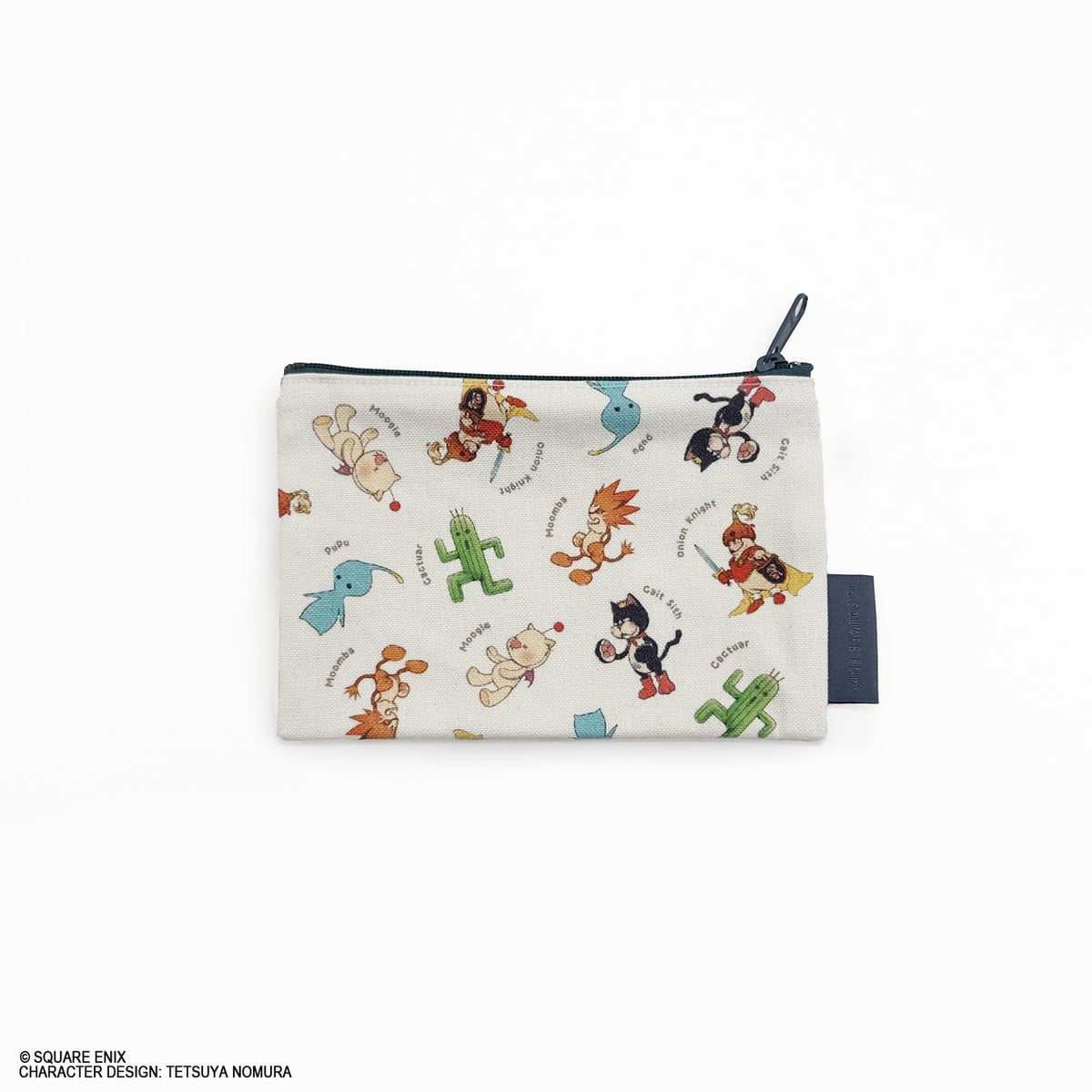 【新商品】ファイナルファンタジーX ぬいぐるみイラスト柄キャンバスポーチ 価格:2,420円(税込) ※7月17日(金)~販売予定