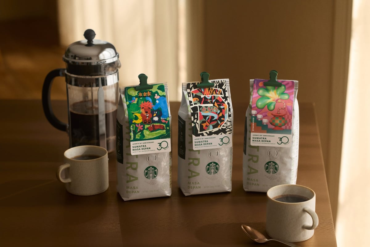 スターバックス、日本上陸30周年記念コーヒー豆「スマトラ マサ デパン」新発売
