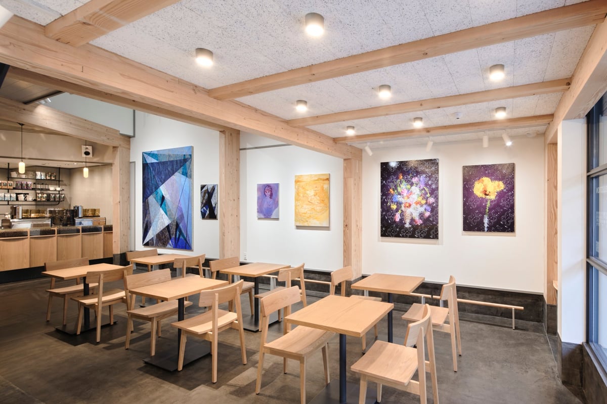 スターバックス カフェ ＆ アートギャラリー 谷中御殿坂で2回目の展覧会開催 7月3日〜