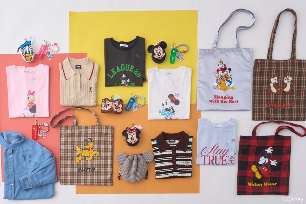 ストライプインターナショナル7ブランドのディズニーコレクションが日本橋三越で展開 8月5日〜