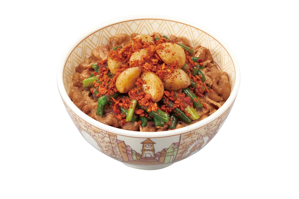 すき家の夏の大人気「ニンニクの芽牛丼」発売 7月8日〜