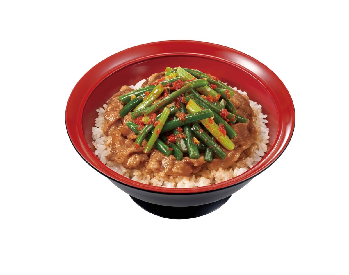 すき家の夏の大人気「ニンニクの芽牛丼」発売 7月8日〜