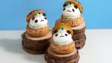 椿屋珈琲・ダッキーダックで450円の夏限定「チョコミントのパンダシュークリーム」登場！