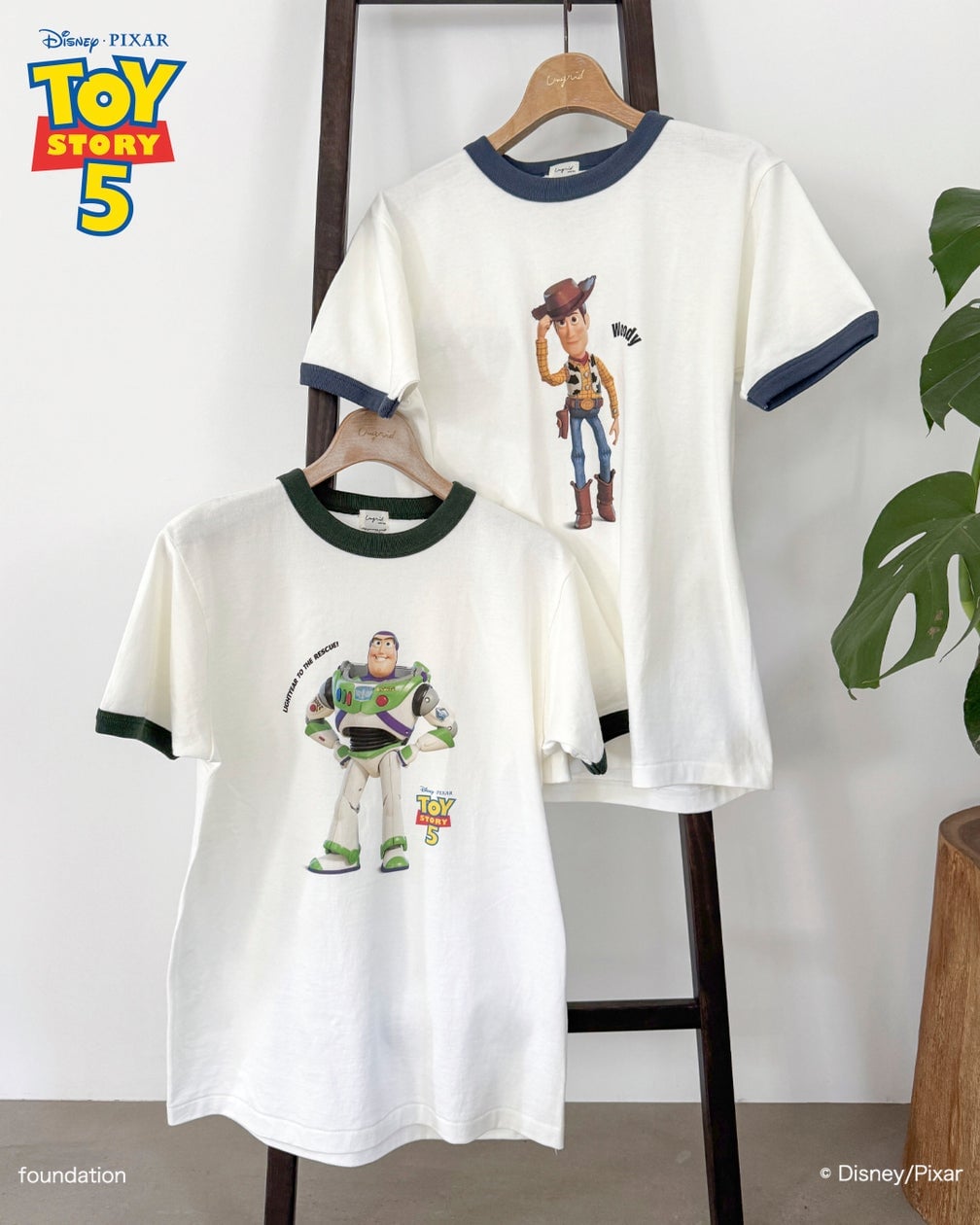 Ungridから大人向け『トイ・ストーリー』モチーフTシャツ＆ポーチが登場！
