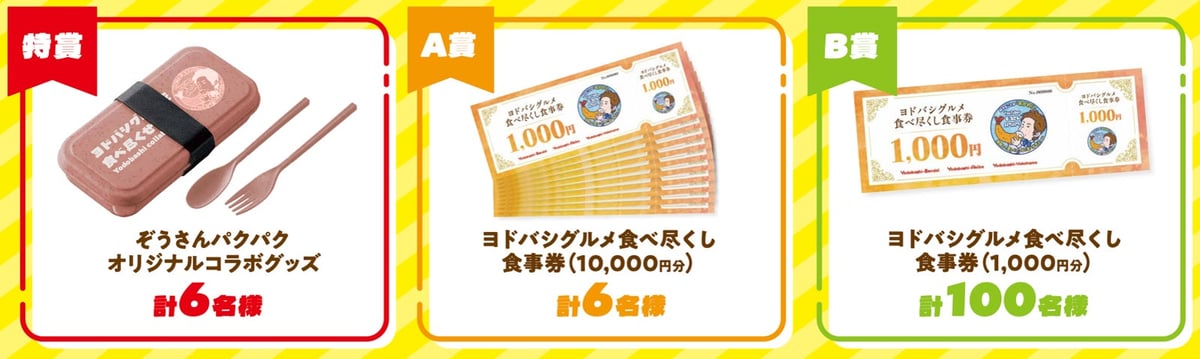 ヨドバシ仙台・秋葉原・横浜で人気大食いYouTuber「ぞうさんパクパク」とコラボグルメキャンペーン開始