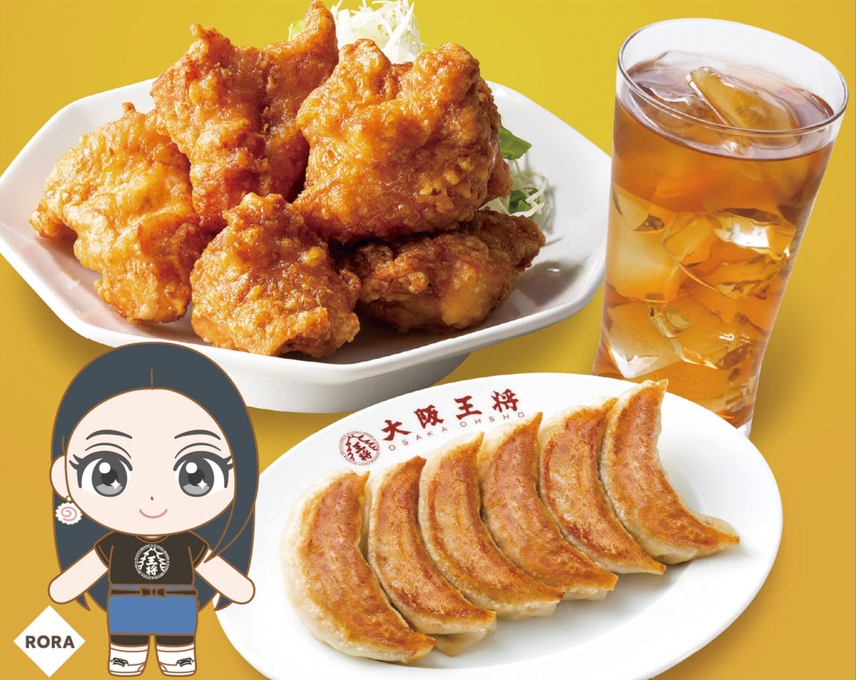 コラボ!大阪王将×BABYMONSTER「推しメニューセット」全国で8種展開 2,220~2,980円
