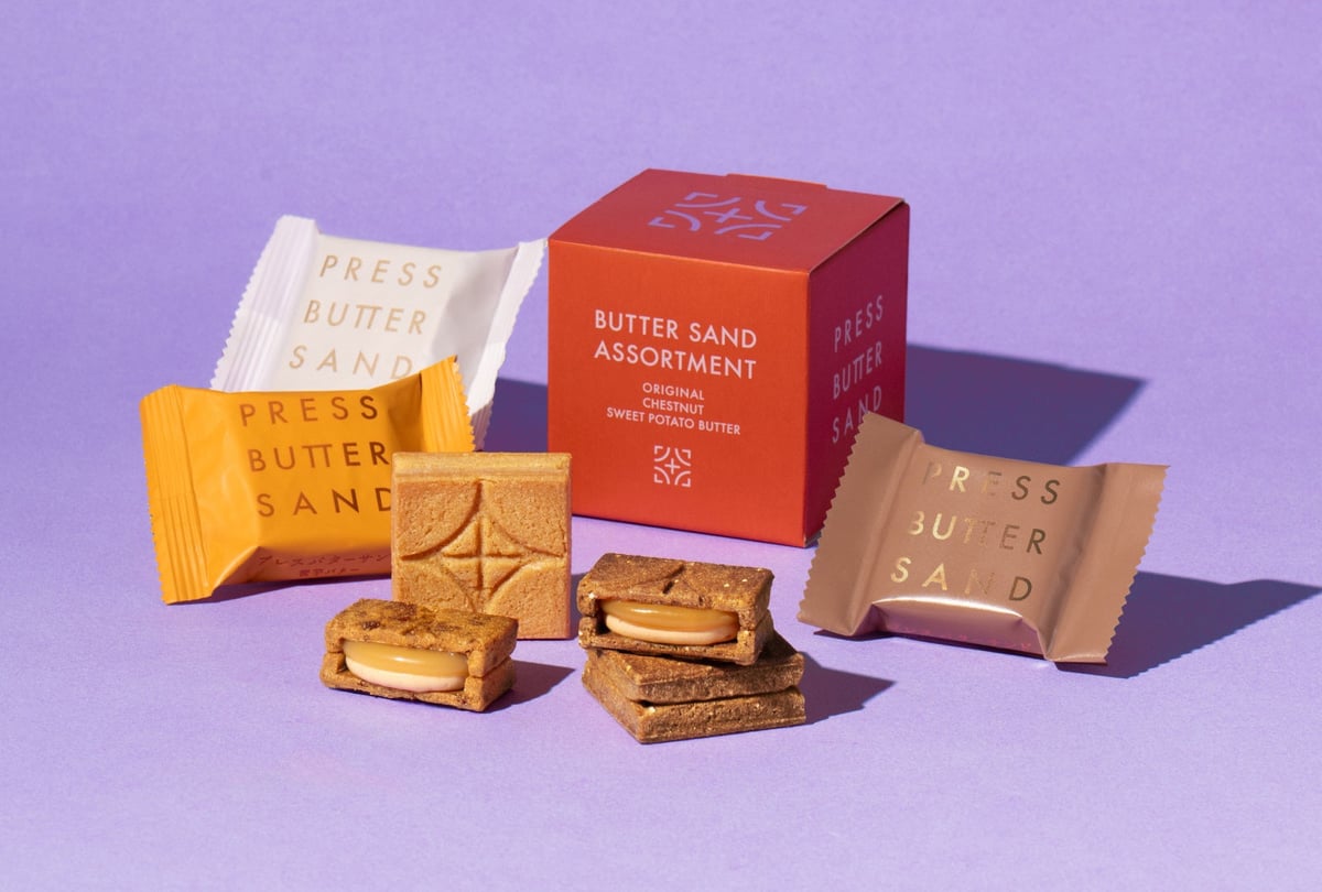 数量限定!BAKE「バターサンド〈栗〉」が東京で発売