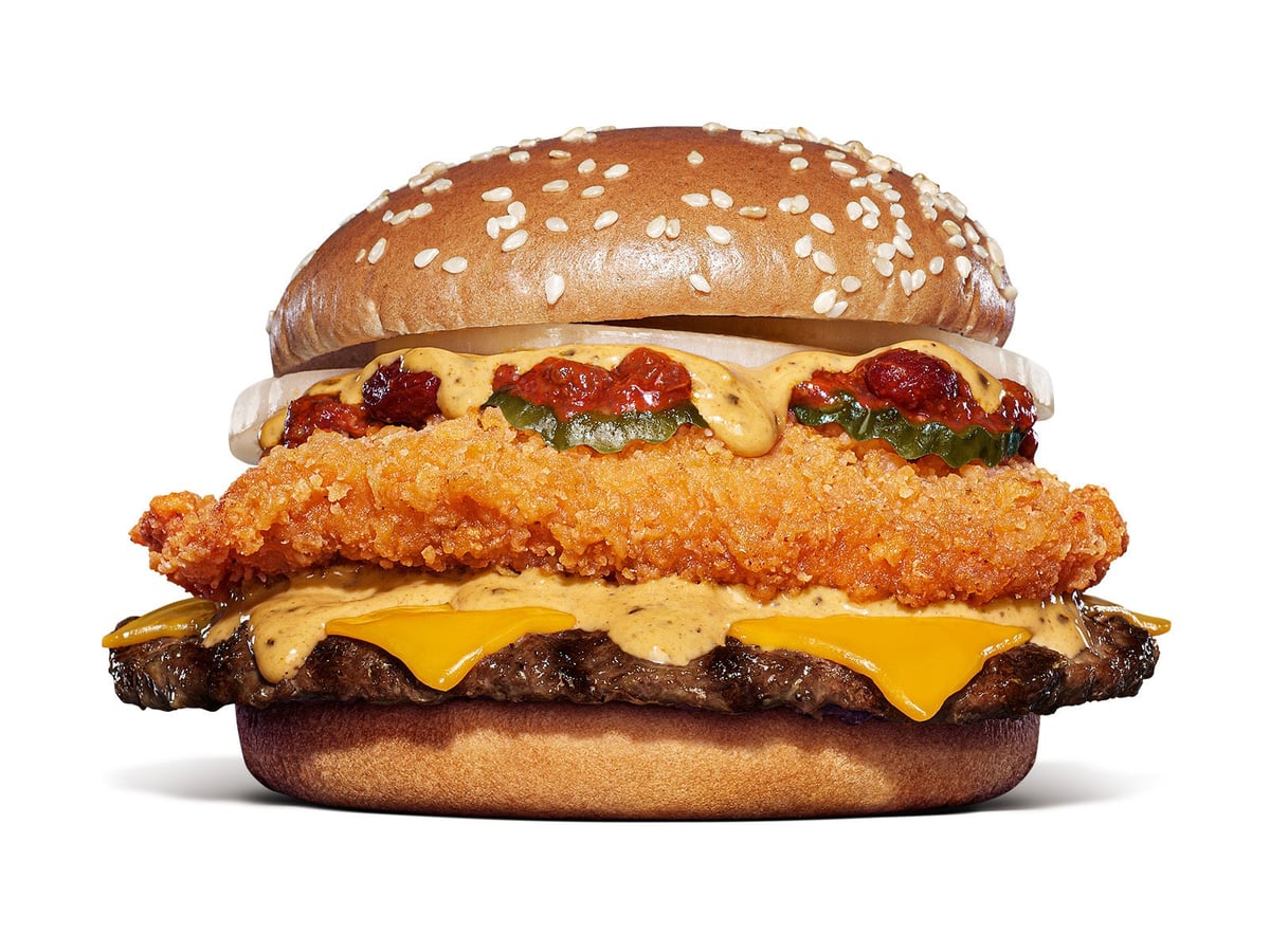 数量限定!バーガーキング「ダーティ ザ・ワンパウンダー」新発売