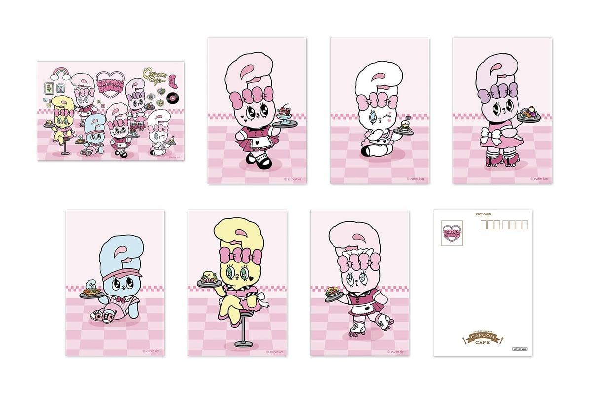 カプコンカフェ池袋・梅田でESTHER BUNNYコラボメニュー登場!