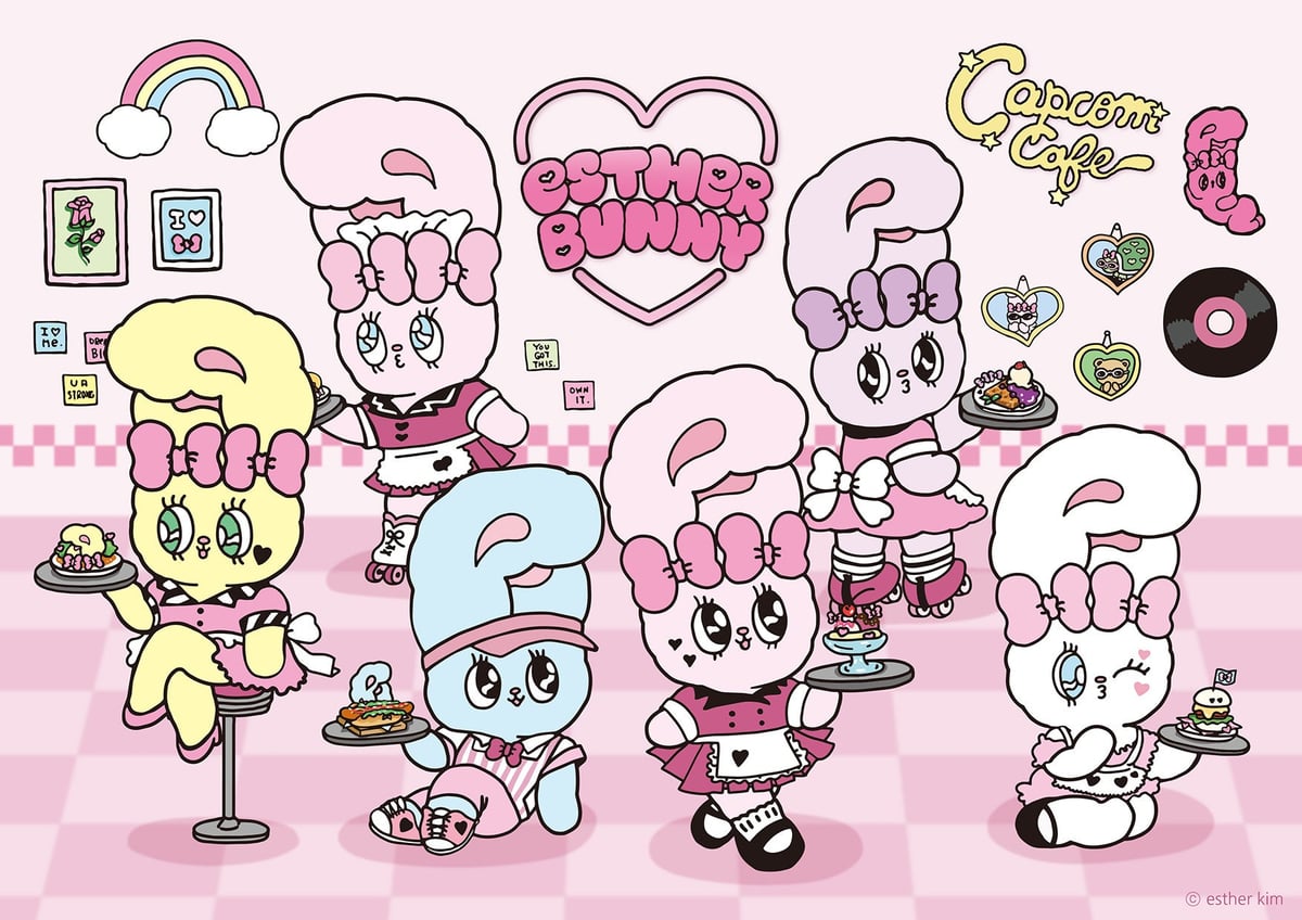 カプコンカフェで「ESTHER BUNNY（エスターバニー）」コラボ開始！池袋・梅田で展開