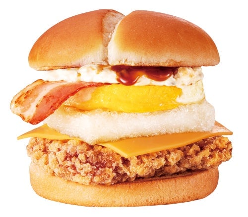 数量限定!ファーストキッチン「月見もっち」秋季限定バーガー発売