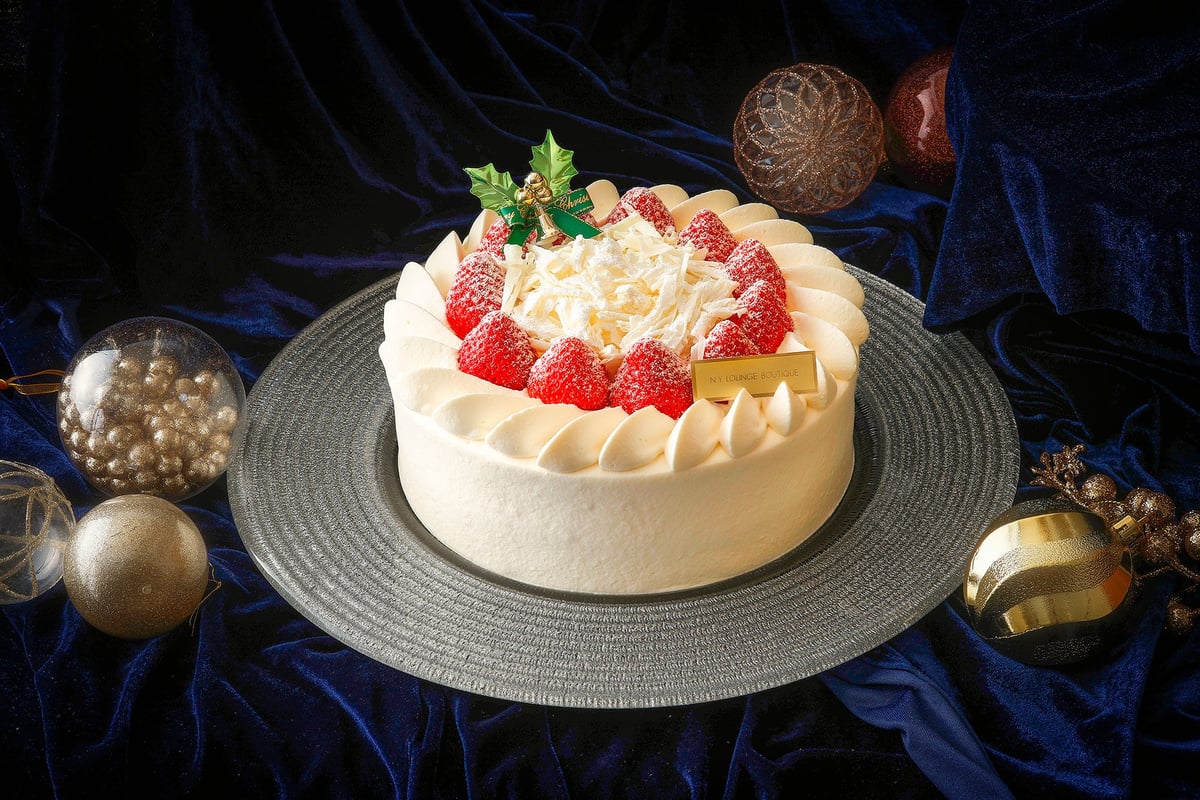 ホワイトクリスマスショートケーキ