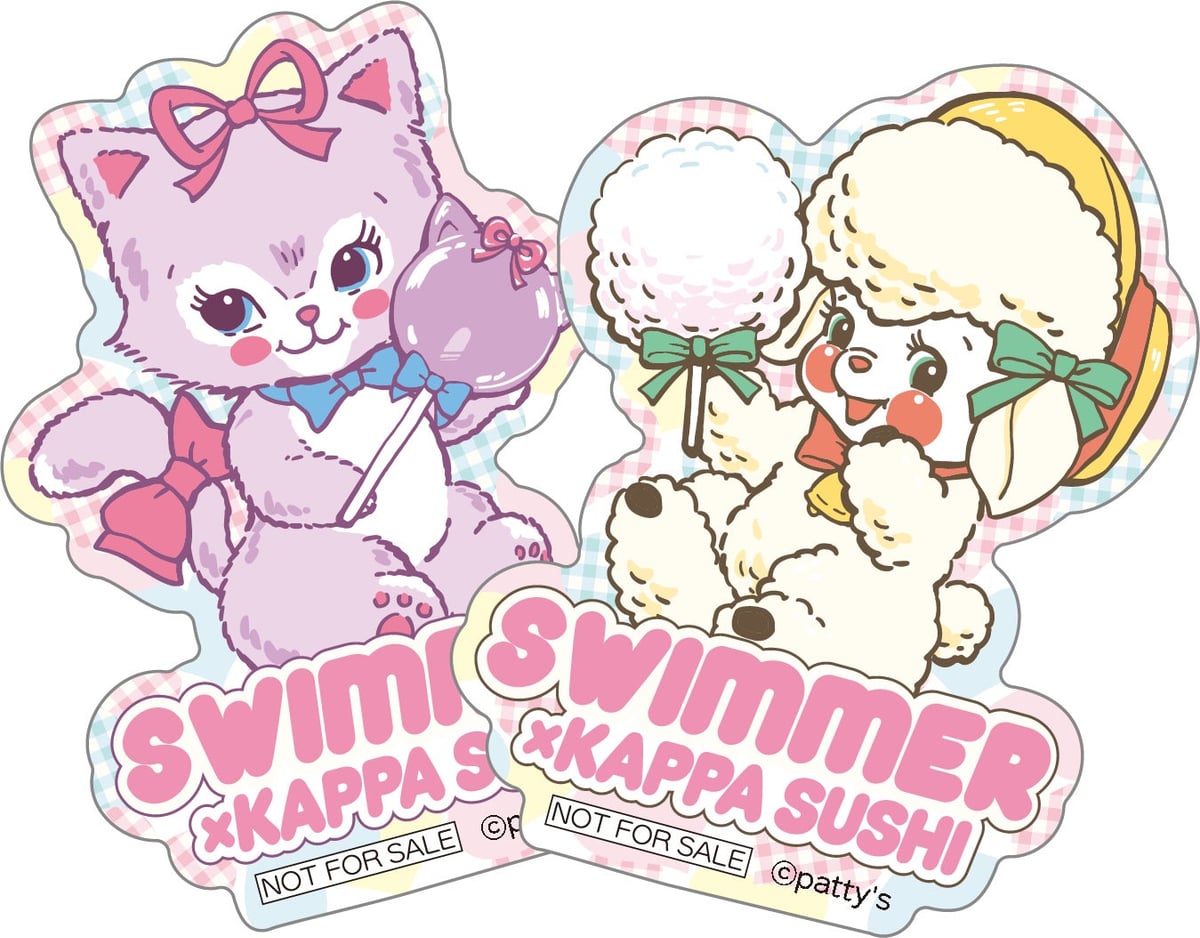 かっぱ寿司×SWIMMERの食べ放題が東京千代田で登場!税込5,000円でオリジナルステッカー付き