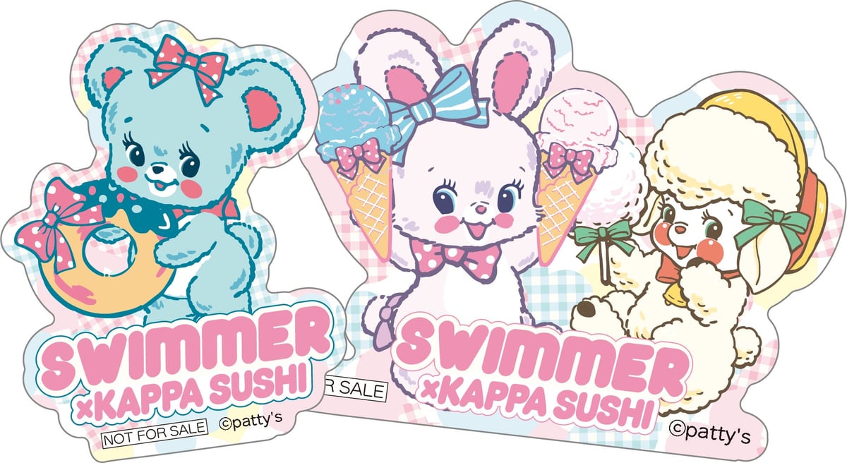 かっぱ寿司×SWIMMERの食べ放題が東京千代田で登場!税込5,000円でオリジナルステッカー付き