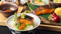 ランチ御膳「秋鮭の親子出汁茶漬け」