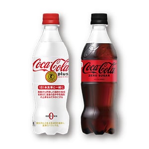 コカ・コーラ プラス 470ml/ゼロ 500ml