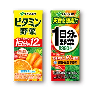 伊藤園 ビタミン野菜/1日分の野菜 各200ml