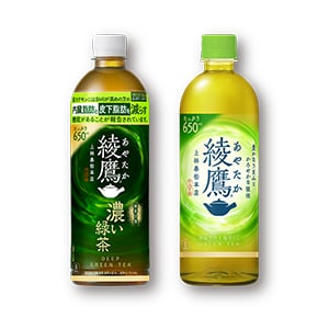 コカ・コーラ 綾鷹 濃い緑茶/綾鷹 各650ml
