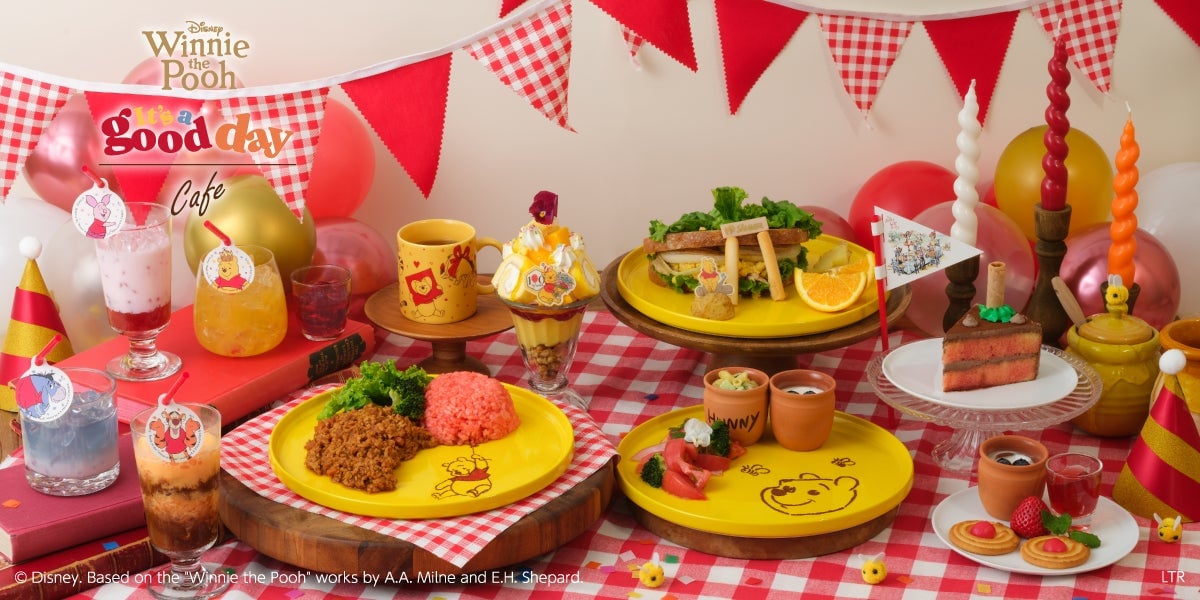 税込770円！株式会社エルティーアール「くまのプーさん」OH MY CAFE東京・大阪で登場