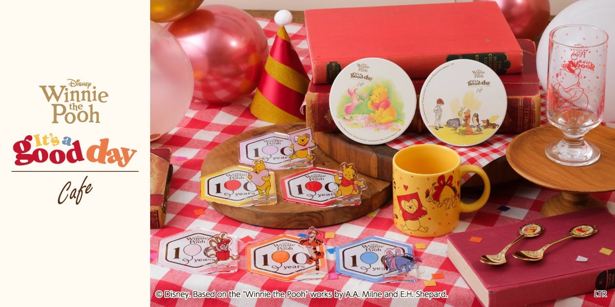 税込770円!株式会社エルティーアール「くまのプーさん」OH MY CAFE東京・大阪で登場